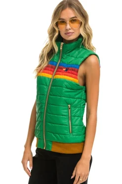 Vests | Aviator Nation WOMEN'S 5 STRIPE VEST - AMAZON
